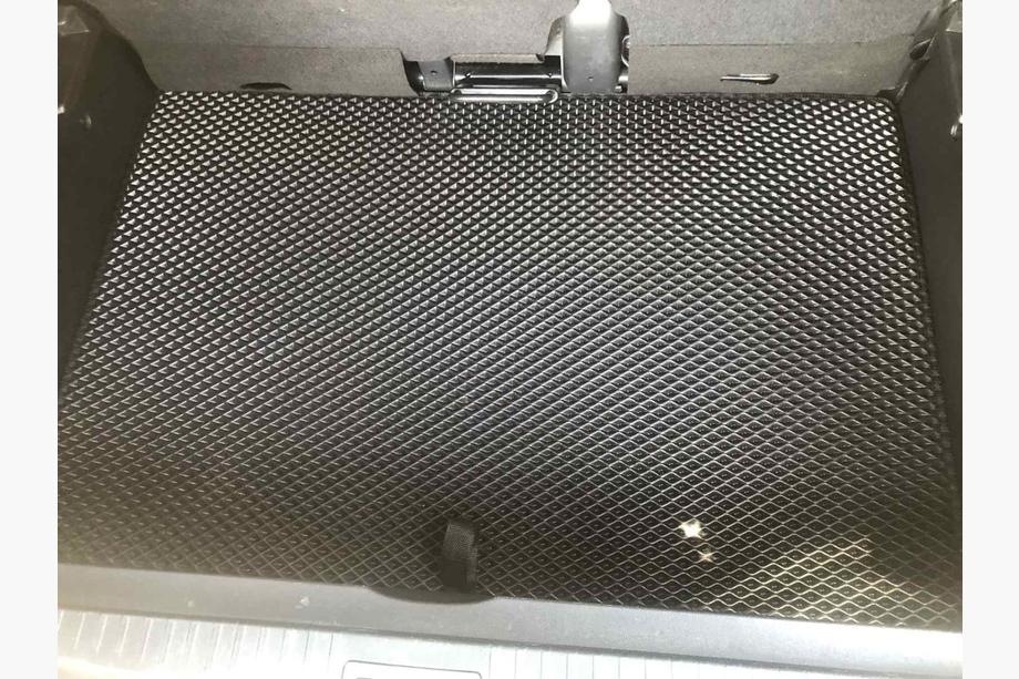 Renault Captur 2013-2019 рр. Килимок багажника нижня полиця EVA (чорний) Image