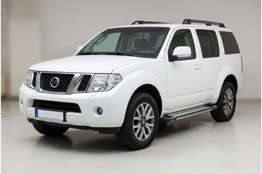 Nissan Pathfinder R51 2005-2014 рр. Бокові пороги Rainbow (2 шт., Алюм.) Image