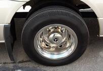 Volkswagen Crafter 2006-2016 рр. Ковпаки з нержавійки Ексклюзив V1 (2 катковий, 4 шт) фото 6