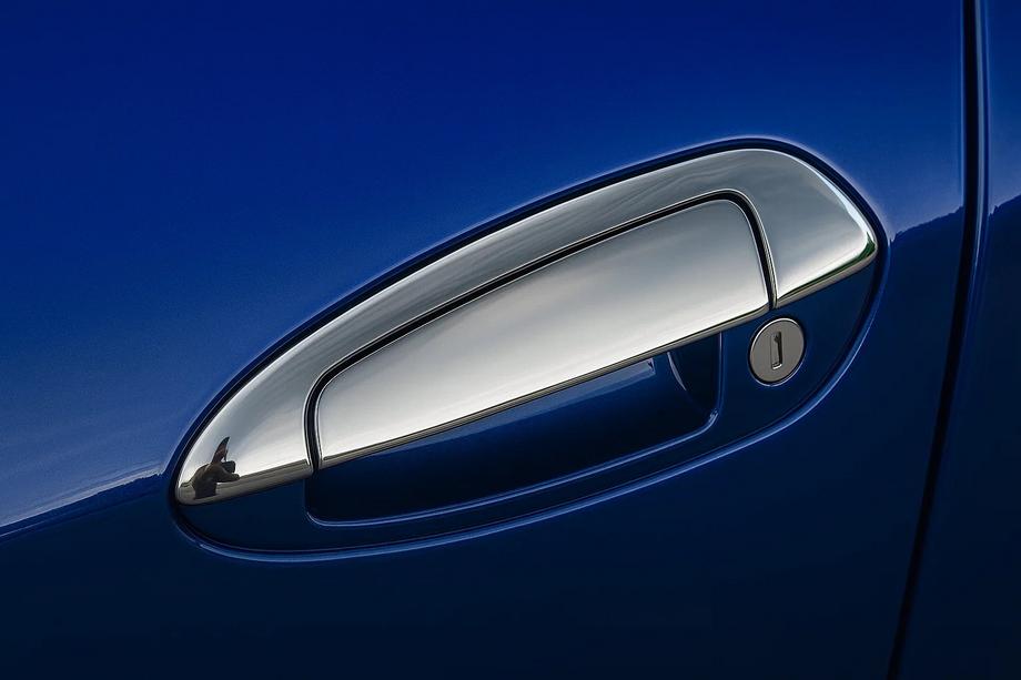 Fiat Linea 2006-2018 рр. Накладки на ручки з верхівкою (8 деталей, нерж.) Image