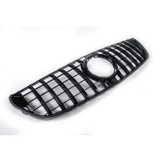 Передня решітка GT Panamericana Black (2014-2019 для V-class) фото 4