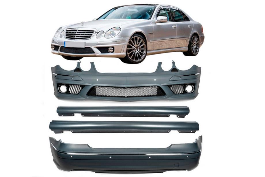 Mercedes E-class W211 2002-2009 рр. Комплект обвісів (AMG E63) Image