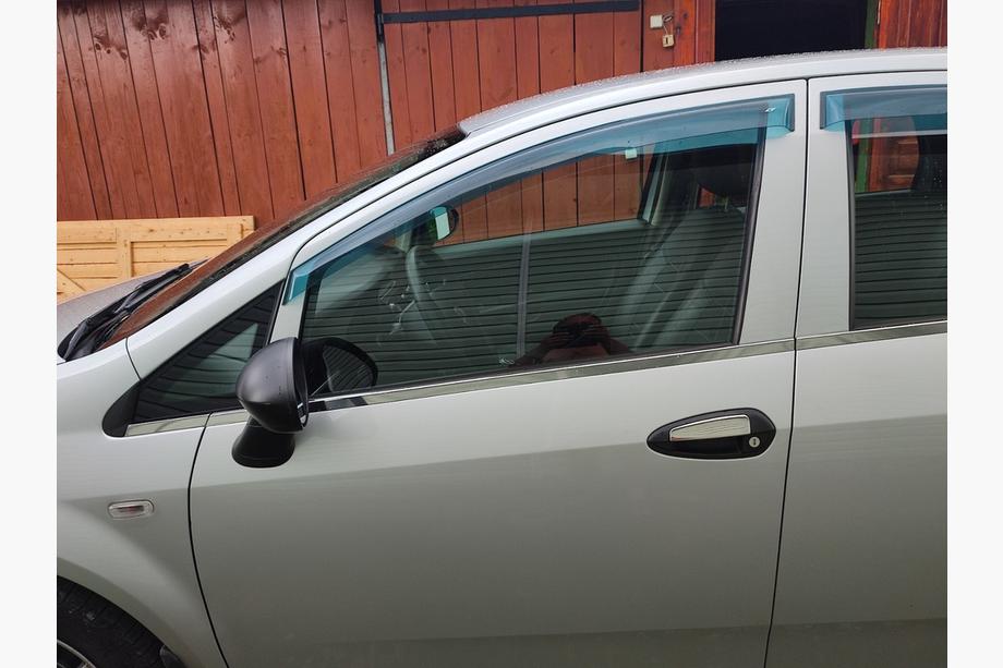 Fiat Linea 2006-2018 рр. Накладки на ручки (4 шт, нерж) Фото 4