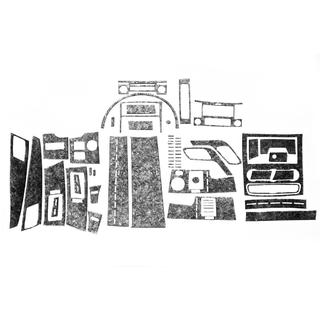 Накладки на панель (60 деталей) фото 2