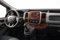 Fiat Talento 2016- рр. Накладка на торпеду Алюміній фото 1