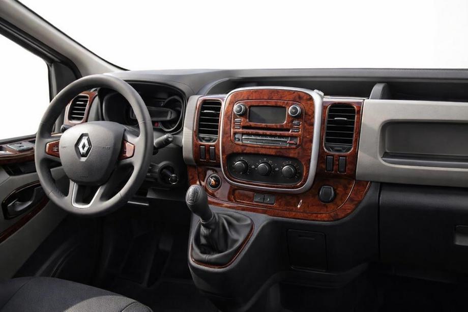 Fiat Talento 2016- рр. Накладка на торпеду Алюміній Image