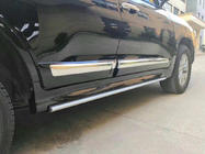 Toyota Land Cruiser 200 2007-2021 рр. Виїзні автоматичні підніжки (2 шт., Алюміній) фото 2