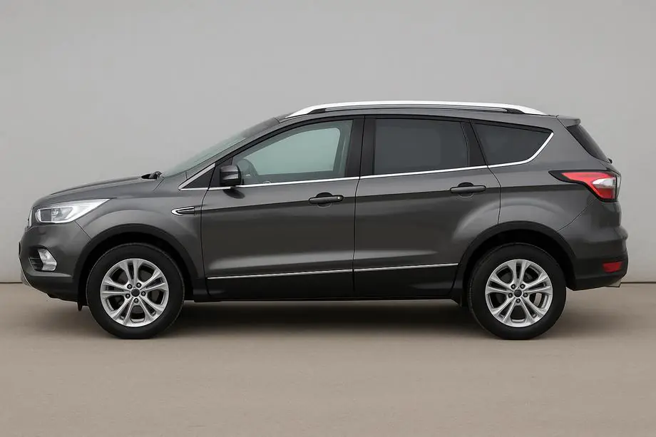 Ford Kuga/Escape 2013-2019 рр. Нижні молдинги стекол OmsaLine (10 шт, нерж) Фото 1