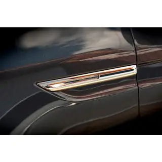 Накладки покажчика повороту 2016-2020 (2 шт., нерж)