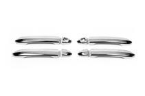 Volkswagen Crafter 2016- рр. Накладки на ручки OmsaLine (нерж) фото 1