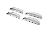 Fiat Albea 2002-2012 рр. Накладки на ручки (4 шт., нерж.) фото 3