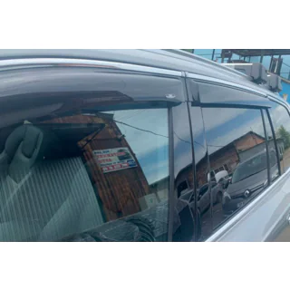 Вітровики з хром смужкою (4 шт, HIC) Volvo XC90 2015- рр. фото 3