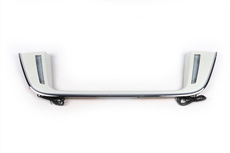 Toyota Land Cruiser 200 2007-2021 рр. Підставка під номер LED Фото 2