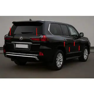 Комплект BlackEdition (для TRD 2016+) Lexus LX570/450d 2008-2022 рр. фото 2