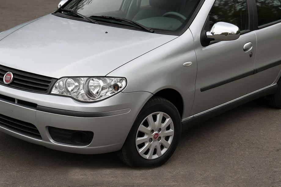 Fiat Albea 2002-2012 рр. Накладки на дзеркала (2011↗, 2 шт, пласт.) Carmos - ABS Image