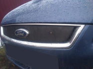 Ford Focus II 2005-2008 рр. Зимова накладка на решітку фото 3