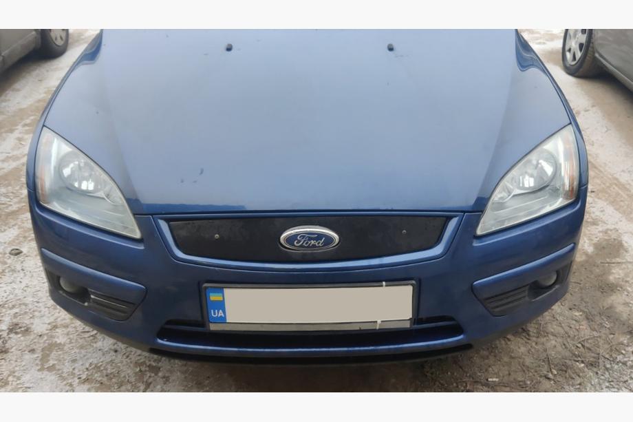 Ford Focus II 2005-2008 рр. Зимова накладка на решітку Image