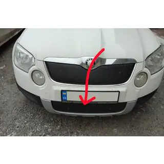 Зимова накладка на решітку (нижня, 2009-2013) фото 2