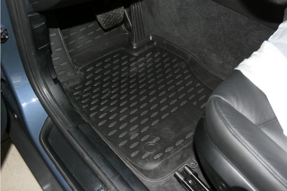 Audi Q5 2008-2017 рр. Гумові килимки в салон (4 шт, Novline) Фото 2