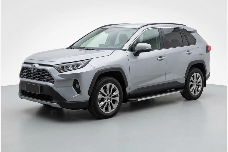 Toyota Rav 4 2019-2025 рр. Бокові пороги Maya V1 (2 шт., алюміній) Фото 1