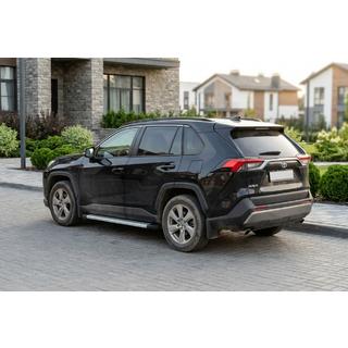 Бокові пороги Maya V2 (2 шт., алюміній) Toyota Rav 4 2019-2025 рр. фото 1