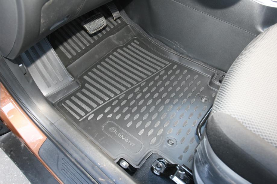 Hyundai Creta 2014-2020 рр. Гумові килимки в салон (4 шт, Novline) Фото 2