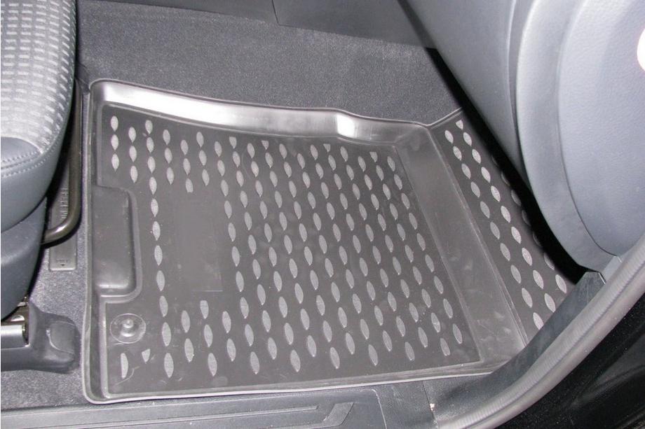 Kia Mohave 2008-2016 рр. Гумові килимки в салон (5 шт, Novline) Фото 3