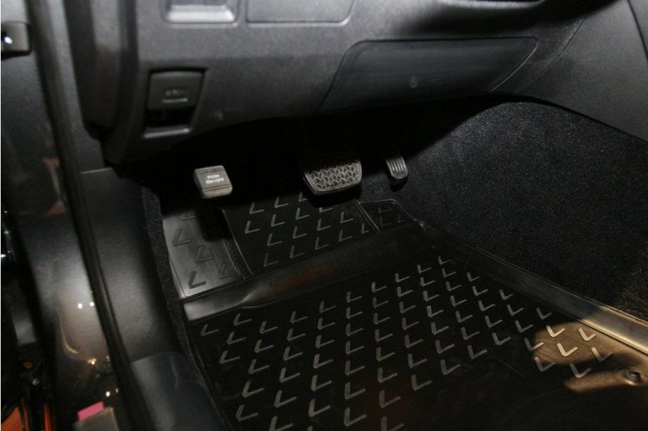 Lexus ES 2006-2011 рр. Гумові килимки в салон (4 шт, Novline) ES350 2010-2012 Фото 2
