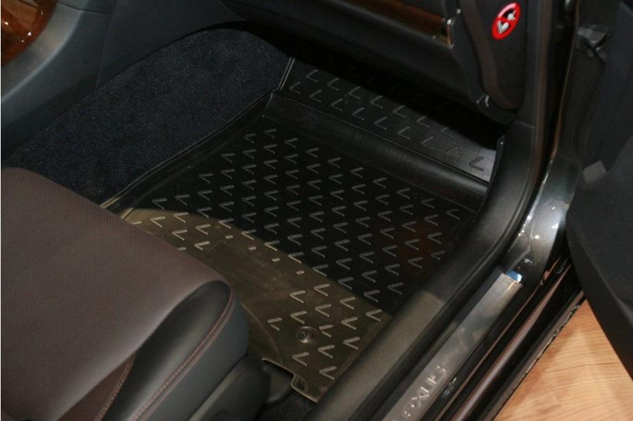 Lexus ES 2006-2011 рр. Гумові килимки в салон (4 шт, Novline) ES350 2010-2012 Фото 3
