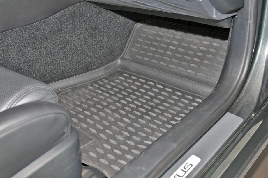 Lexus GS 2005-2011 рр. Гумові килимки в салон (4 шт, Novline) GS300 Фото 3