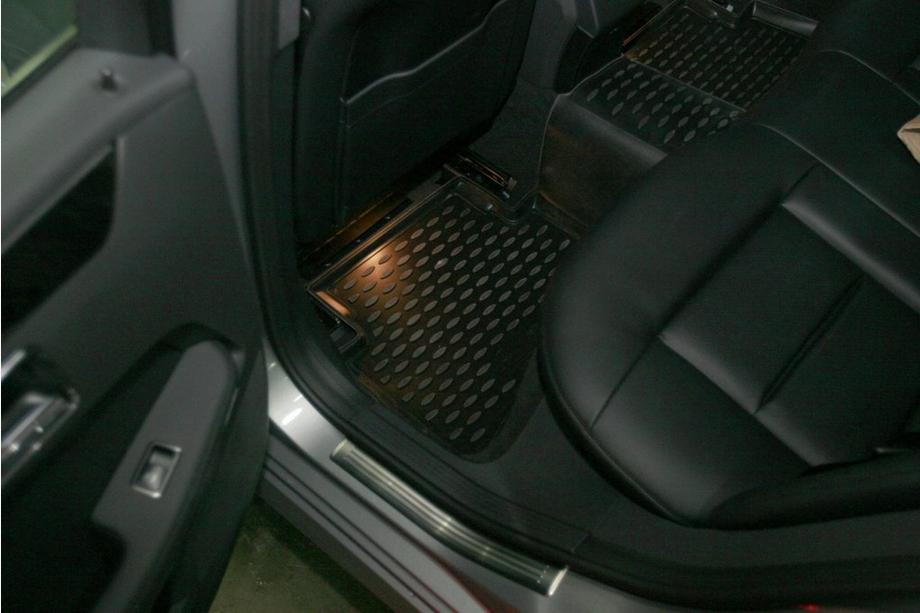 Mercedes E-class W212 2009-2016 рр. Гумові килимки в салон (4 шт, Novline) Фото 3