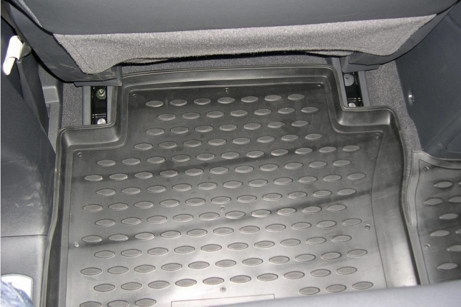 Renault Koleos 2008-2016 рр. Гумові килимки в салон (3 шт, Novline) Фото 3