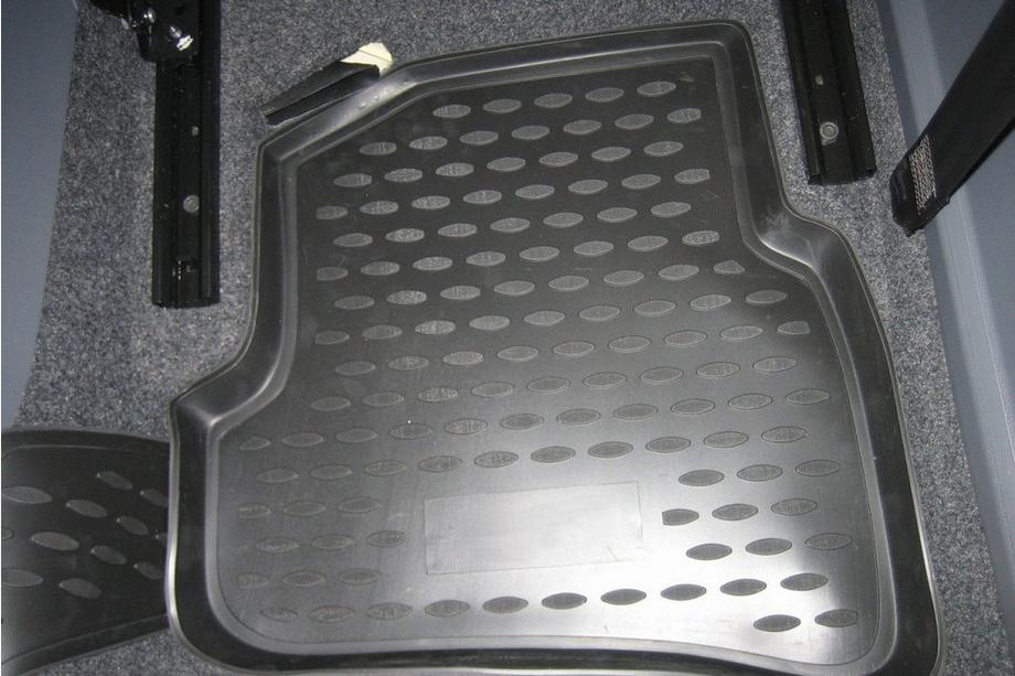 Seat Ibiza 2010-2017 рр. Гумові килимки в салон (4 шт, Novline) SW Фото 3