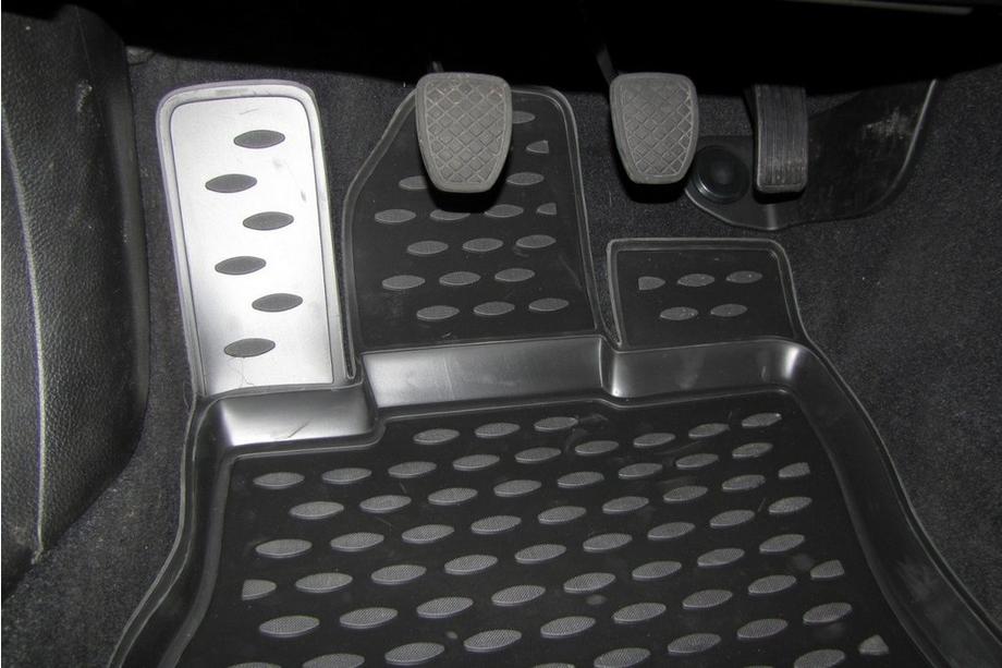 Subaru Outback 2009-2014 рр. Гумові килимки в салон (4 шт, Novline) Фото 2