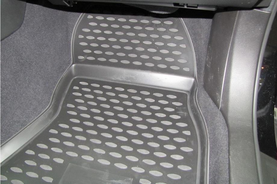 Subaru Outback 2009-2014 рр. Гумові килимки в салон (4 шт, Novline) Фото 4