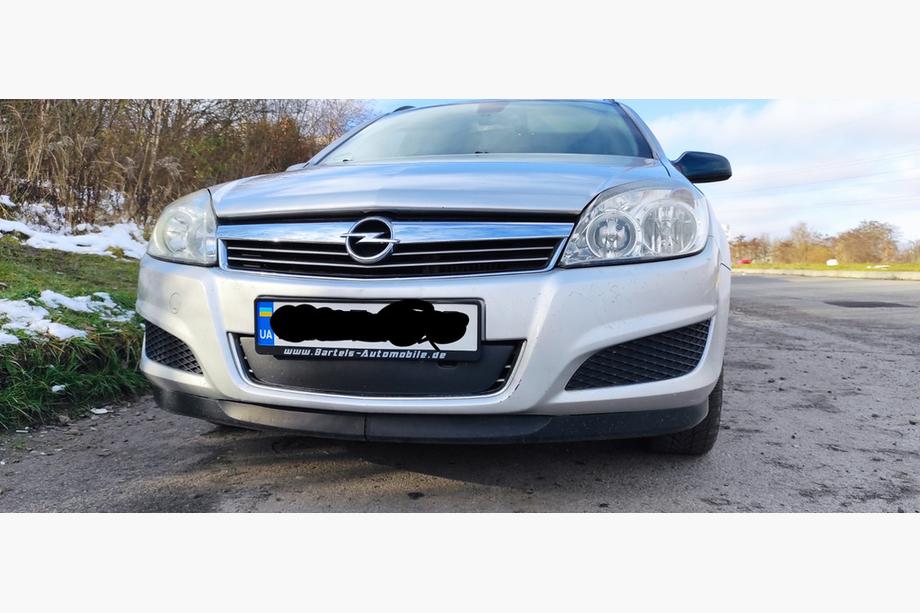 Opel Astra H 2004-2013 рр. Зимова решітка (2004-2007) Матова Фото 1