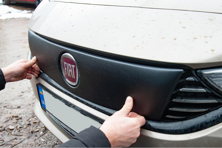 Fiat Tipo 2016- рр. Зимова накладка на решітку Image