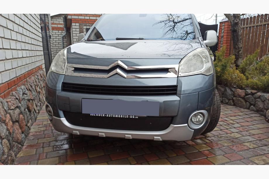 Citroen Berlingo 2008-2018 рр. Зимова решітка (2008-2012) Матова Фото 2