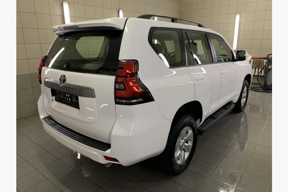 Toyota Land Cruiser Prado 150 2009-2023 рр. Рейлінги турецька дизайн (Чорні, 2 шт) Фото 5