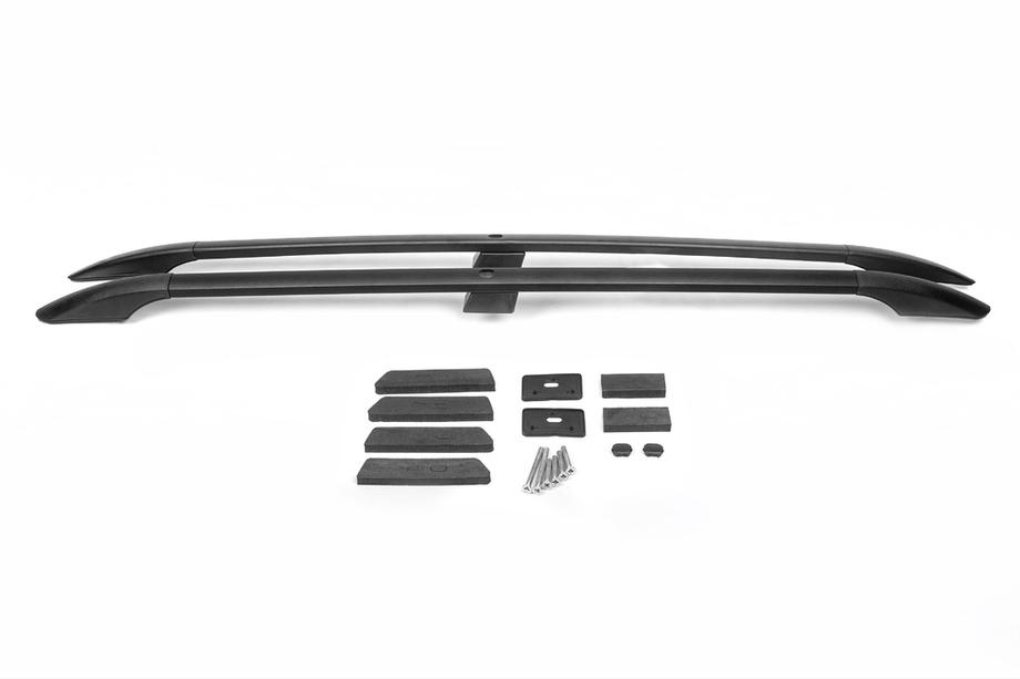 Toyota Land Cruiser Prado 150 2009-2023 рр. Рейлінги турецька дизайн (Чорні, 2 шт) Фото 10