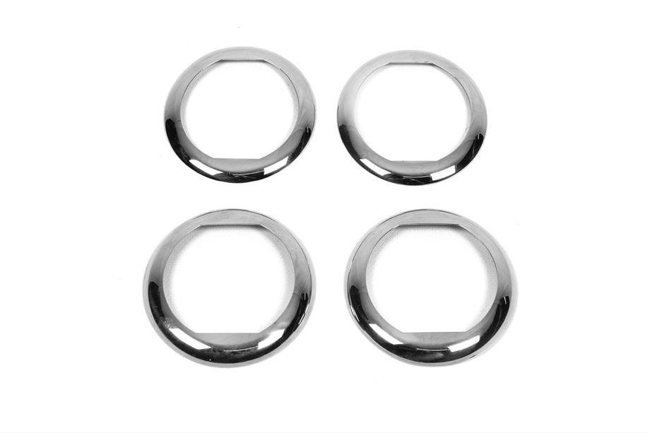 Fiat Doblo I 2001-2005 рр. Накладка вентиляційної стулки (4 шт., нерж.) Image