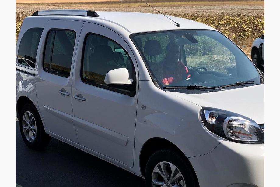 Renault Kangoo 2008-2020 рр. Інтегровані рейлінги (хром) Стандартна база Фото 4