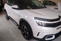 Citroen C5 Aircross 2017-2025 рр. Бокові пороги Maya V2 (2 шт., алюміній) фото 4