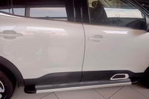 Citroen C5 Aircross 2017-2025 рр. Бокові пороги Maya V2 (2 шт., алюміній) фото 9