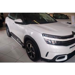Бокові пороги Maya V2 (2 шт., алюміній) Citroen C5 Aircross 2017-2025 рр. фото 4