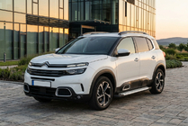 Citroen C5 Aircross 2017-2025 рр. Бокові пороги Allmond Grey (2 шт, алюміній) фото 1