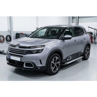 Бокові пороги Line (2 шт, алюміній) Citroen C5 Aircross 2017-2025 рр. фото 1