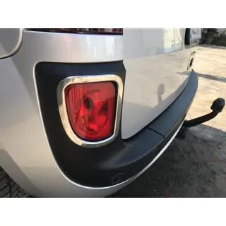Обведення заднього рефлектора (2 шт, нерж) Mercedes Citan 2013-2021 рр. фото 3