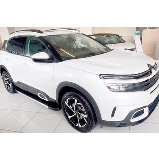 Бокові пороги Duru (2 шт., алюміній) Citroen C5 Aircross 2017-2025 рр. фото 1