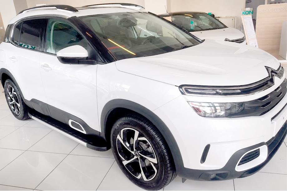 Citroen C5 Aircross 2017-2025 рр. Бокові пороги Duru (2 шт., алюміній) Фото 1